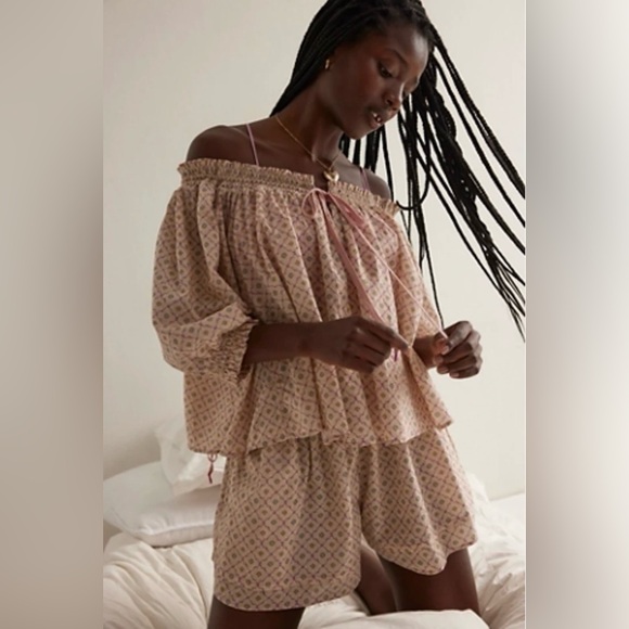 Free People Brighter Days Lounge Set S NWT